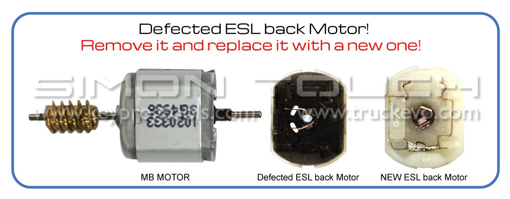 mercedes esl motor back nec motor