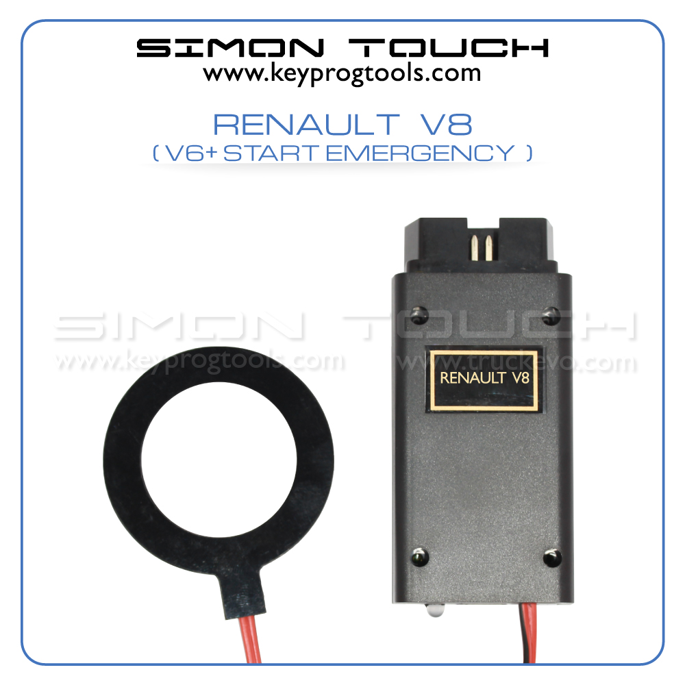 RENAULT V7 V6 START EMERGENCY 